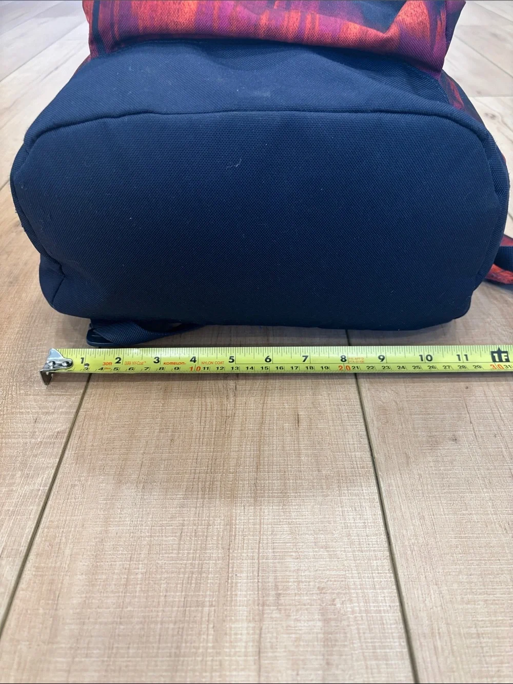 Columbia Red and Orange Graphic Backpack